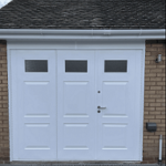 Side Hinged BiFolding Garage Doors Mere Green