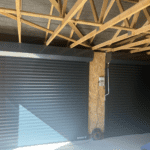Affordable Grey Roller Garage Door Birmingham Interior