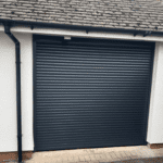 Dark Grey Roller Garage Door Telford